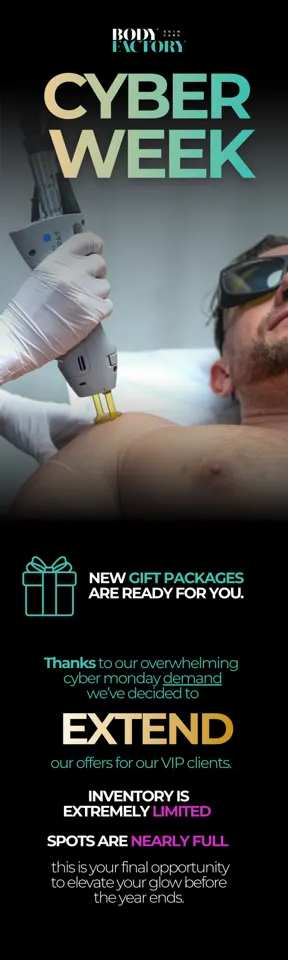 BodyFactory Black Friday Promo Email: Cyber Campaign, #7