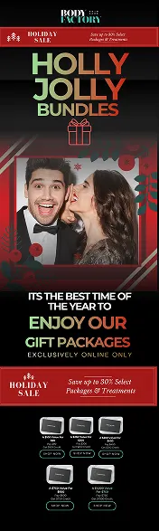 BodyFactory Cyber Monday Promo Email: #1