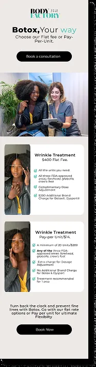 BodyFactory Botox Email: Choose Your Botox, #2
