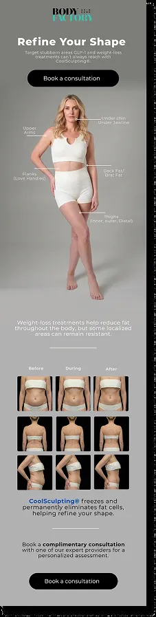 BodyFactory CoolSculpting Email: #4