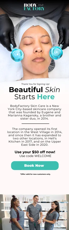 BodyFactory Welcome Flow Email: Welcome Email, #2