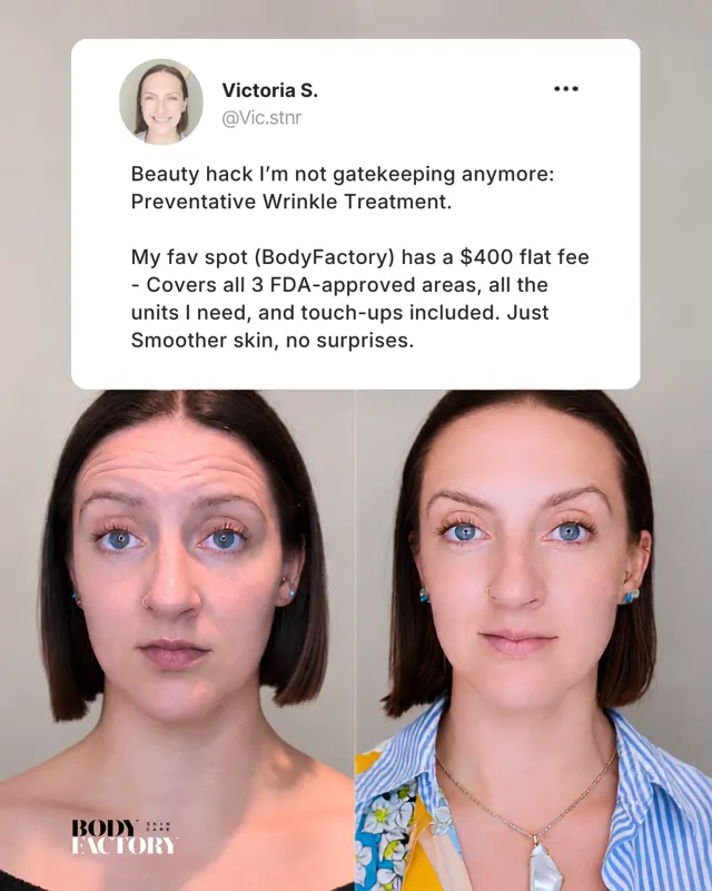 BodyFactory Botox Ad: Campaign 3:4, #1