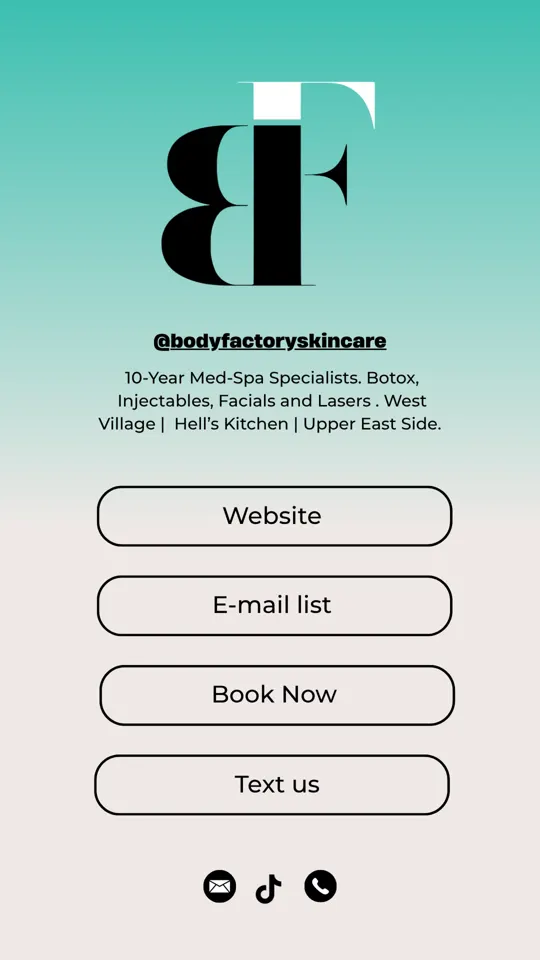 BodyFactory Brand Social Post: Linktree, Gradient