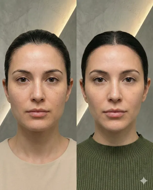 BodyFactory Masseter Social Post: AI Before and After, #5