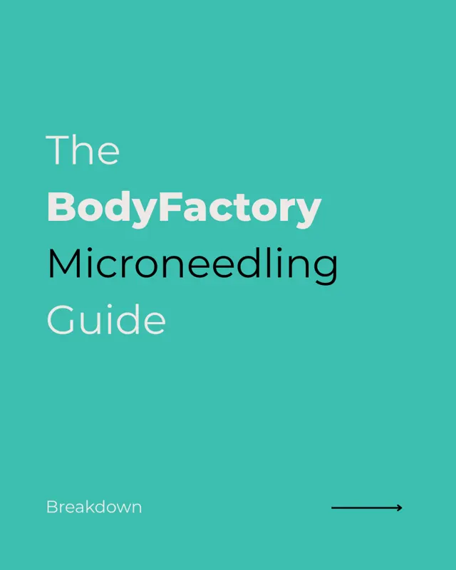 BodyFactory Microneedling Social Post: Carousel, Slide 2