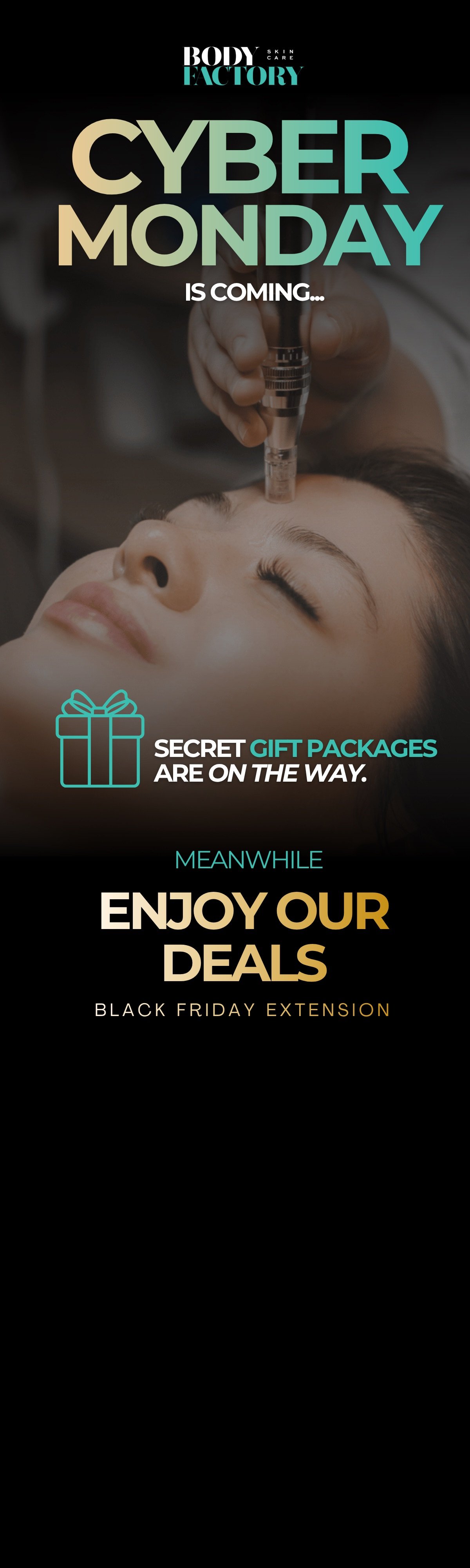 Black-Friday - Cyber Monday - Early Holidays — 2