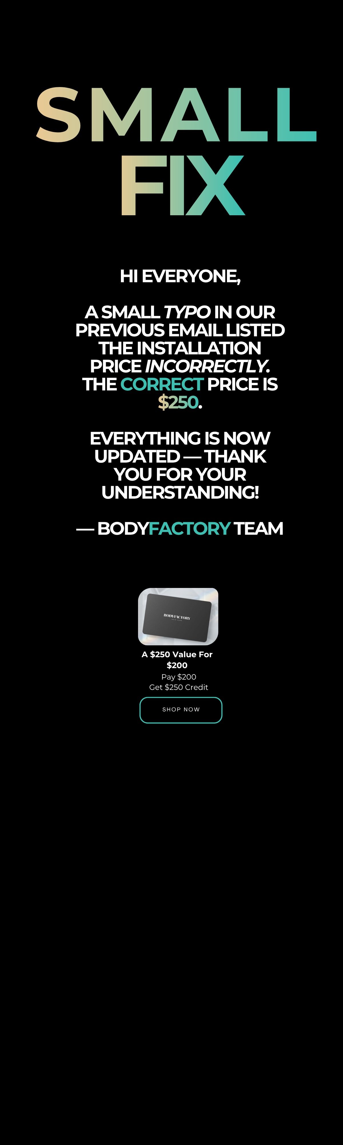 Black-Friday - Cyber Monday - Early Holidays — 3