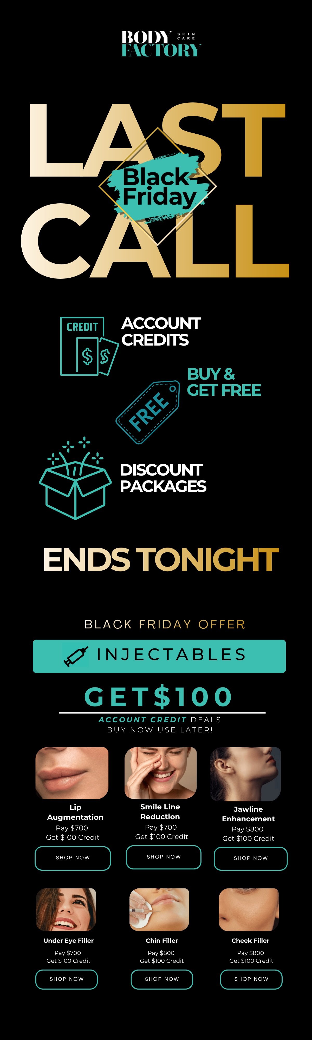 Black-Friday - Cyber Monday - Early Holidays — 2