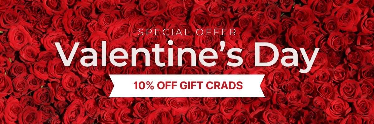 Meta Ads Collection — Red Modern Valentine’S Day Sale Email Header