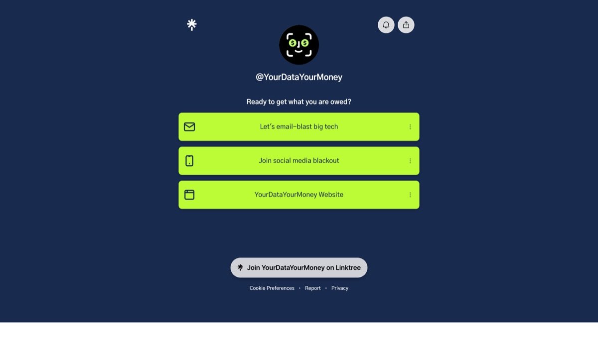 Mydatamymoney - Instagram — Linktree